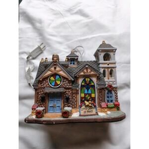2011 Lemax Carole Towne Collection - LITTLE CHAPEL OF PEACE - Light Needed